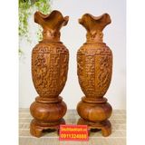  Lục bình gỗ hương tứ quý 