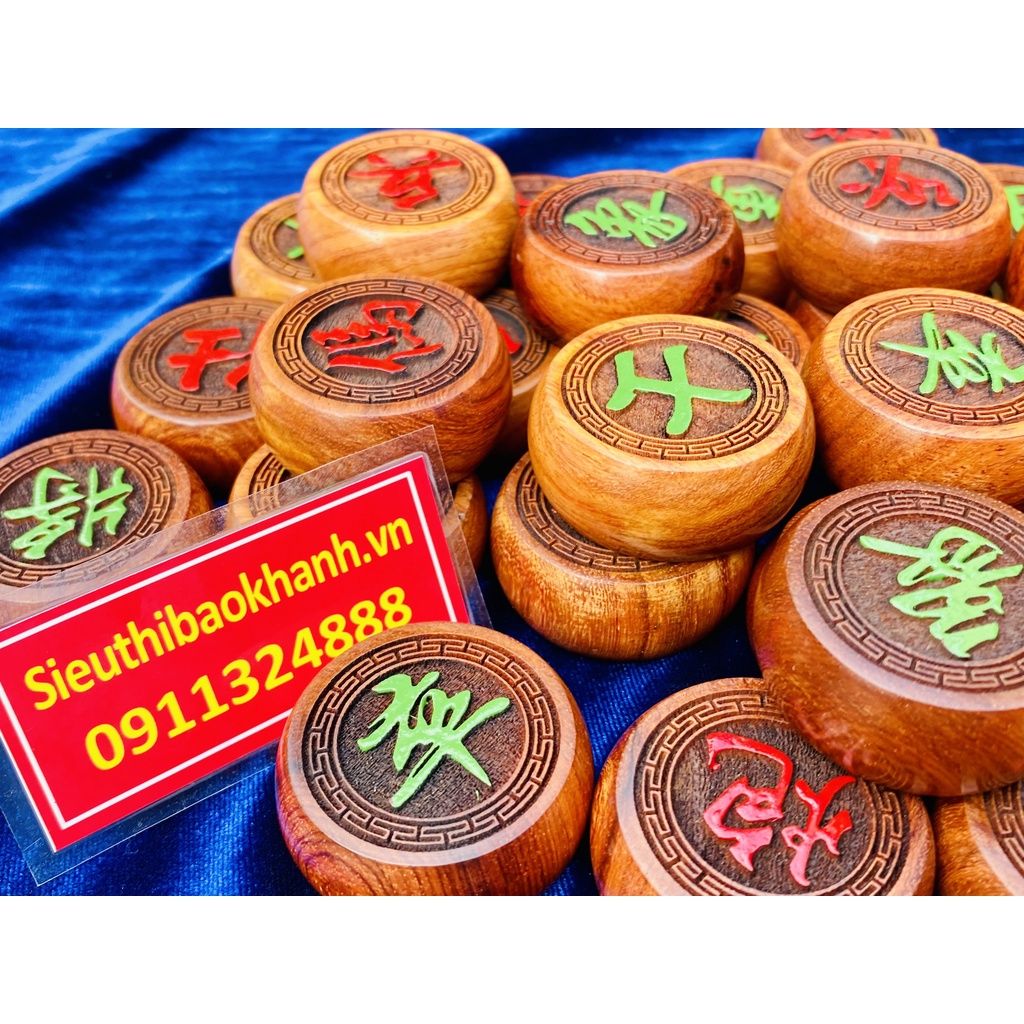  Bộ quân cờ gỗ-Siêu thi Bảo Khánh 