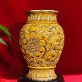  Bình hoa để bàn,trang trí chất liệu gốm Bát Tràng cao cấp 30cm 