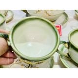  Bộ ấm chén họa tiết hoa mai vàng dung tích 850ml 