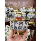  Bát men rạn bọc đồng 