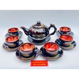  Bộ Ấm Chén Men Hoả Biến Cao Cấp 