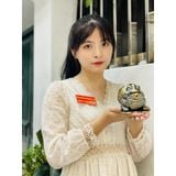  Gạt Tàn Chất Liệu Hợp Kim Đồng Trạm Trổ Tinh Xảo 15cm 