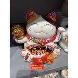  Tượng mèo thần tài 