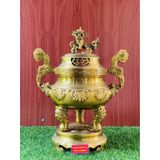  Lư Trầm đồng chính hãng Đại Bái cao 20 cm 