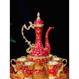  [QUÀ TẾT]-Bộ Ấm Chén Đồng Cao Cấp Dáng Hoàng Gia-Bảo Khánh Việt Nam 750ml 