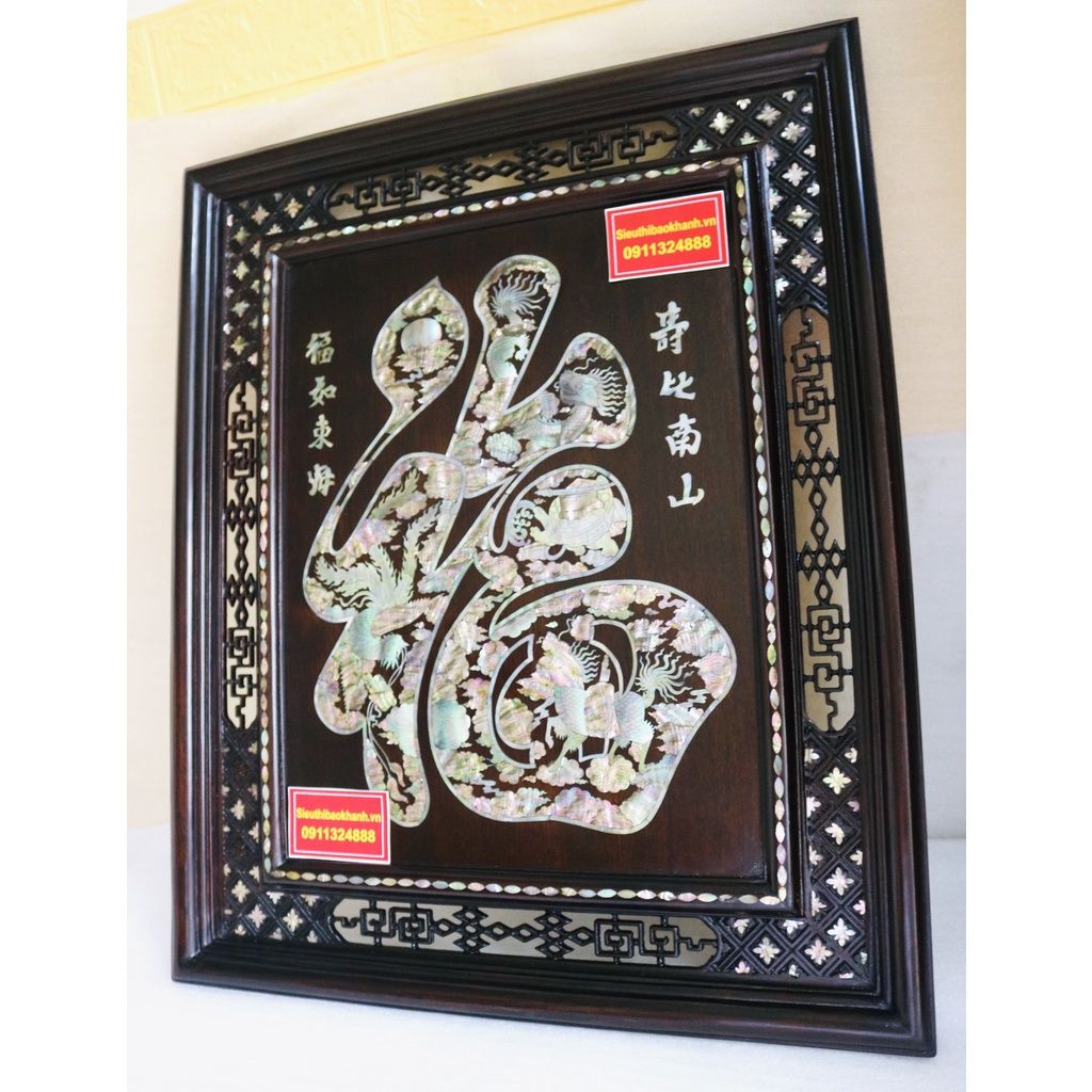  [HÀNG TẠI XƯỞNG]-Tranh Gụ khảm xà cừ 