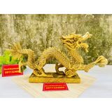  TƯỢNG RỒNG ĐỒNG PHONG THỦY CAO CẤP 33CM-PHONG THỦY BÁO KHÁNH 
