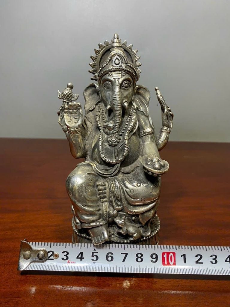  Tượng Phật Voi Thần Ganesha - Vị Thần Đáng Kính Bằng Đồng Cao Cấp 