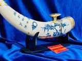  Điếu Cày Ngà Voi Men Rạn Giả Cổ – Sơn Thủy Bọc Đồng Bát Tràng BKCE-001400VN-1414 