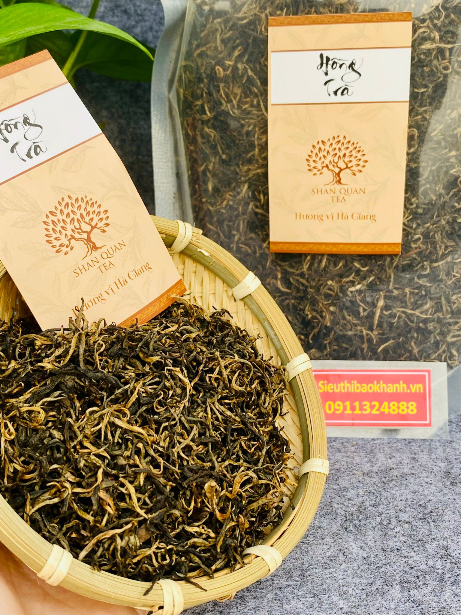  Hồng Trà Shan Quan Tea hương vị Hà Giang 