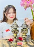  Cặp Đèn Thờ Bằng Đồng Cao Cấp 
