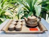  Bộ ấm chén tử sa khay vuông cao cấp 