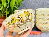  Bộ bát đũa khắc họa tiết 