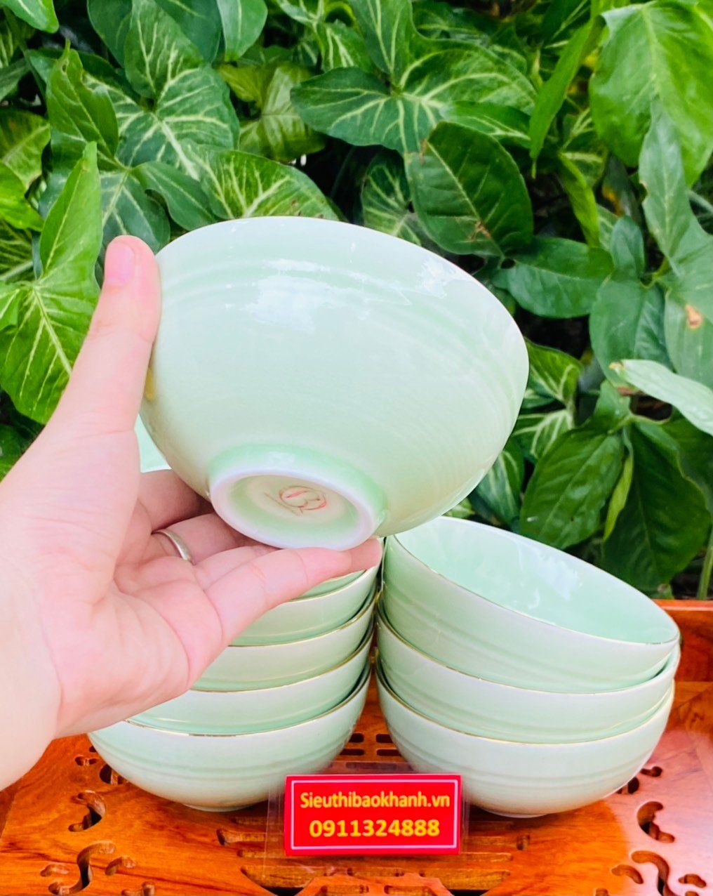  Bộ bát men ngọc 