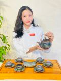  Bộ ấm chén gốm sứ 
