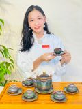  Bộ ấm chén gốm sứ 