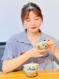 Bát Men Rạn Đắp Nổi Họa Tiết Hoa Sen Cao Cấp Xuất Xứ Bát Tràng 