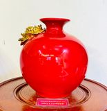  Bình hút lộc Gốm sứ bát Tràng Thuận buồm xuôi gió đắp nổi 