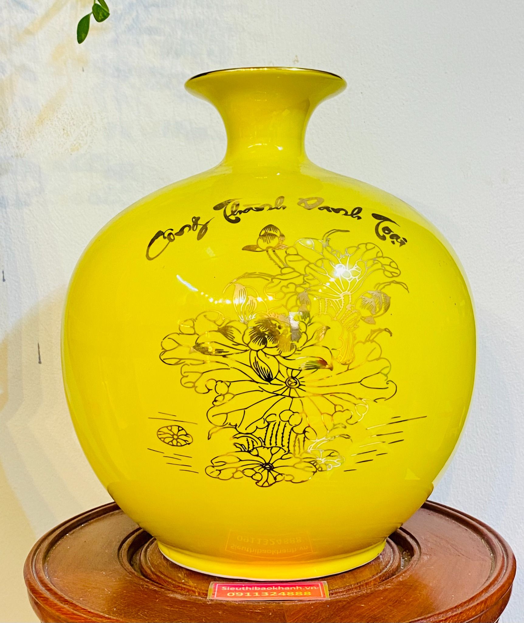  Bình Hút Lộc Phong Thủy Công Thành Danh Toại Bát Tràng Cao Cấp 