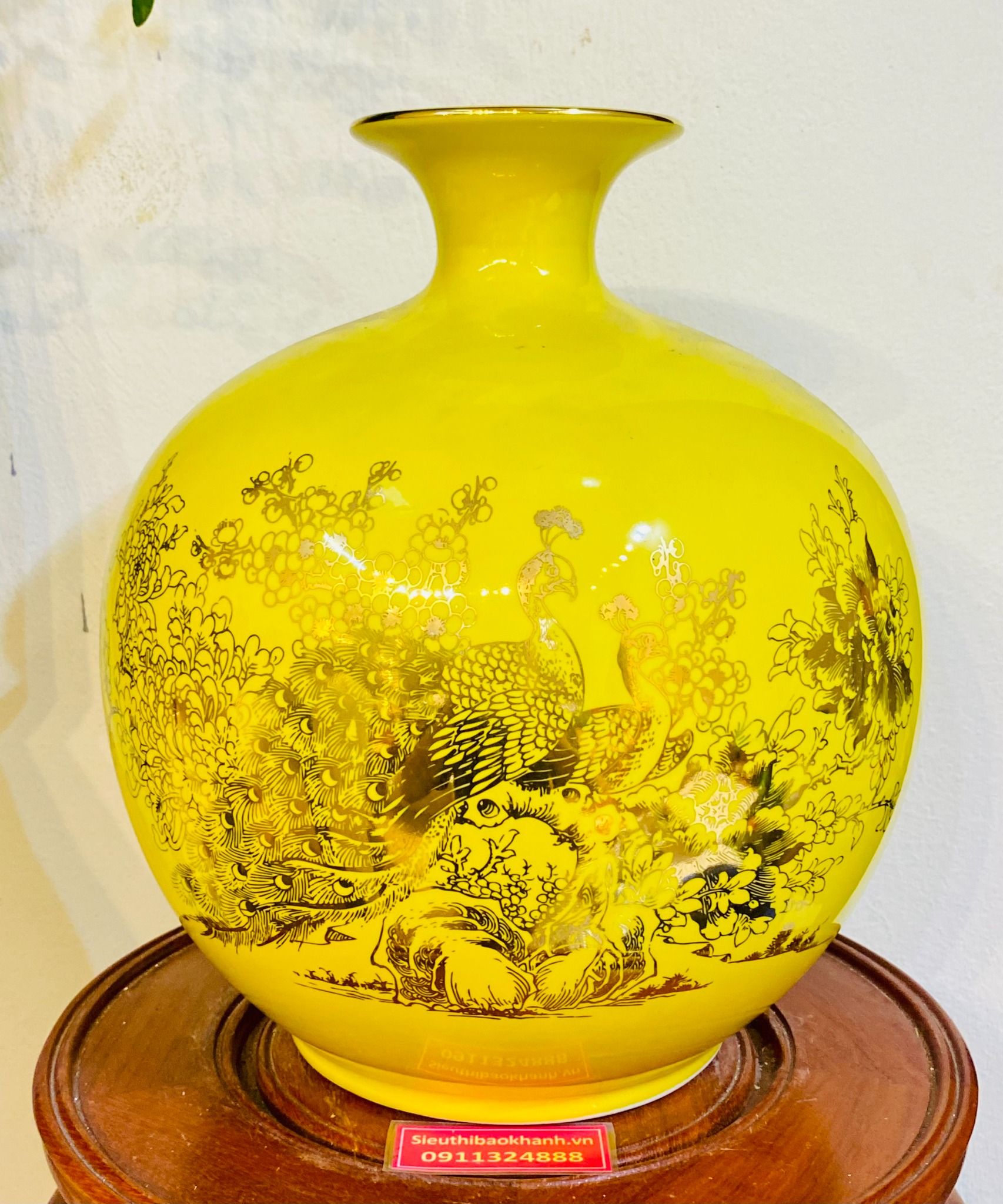  Bình Hút Lộc Phong Thủy Công Thành Danh Toại Bát Tràng Cao Cấp 