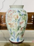  Lọ hoa vẽ tay Bát Tràng cao 45cm 