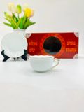  Bộ ấm chén Phù dung nổi ấm lượn dung tích 800ml 