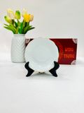  Bộ ấm chén Phù dung nổi ấm lượn dung tích 800ml 