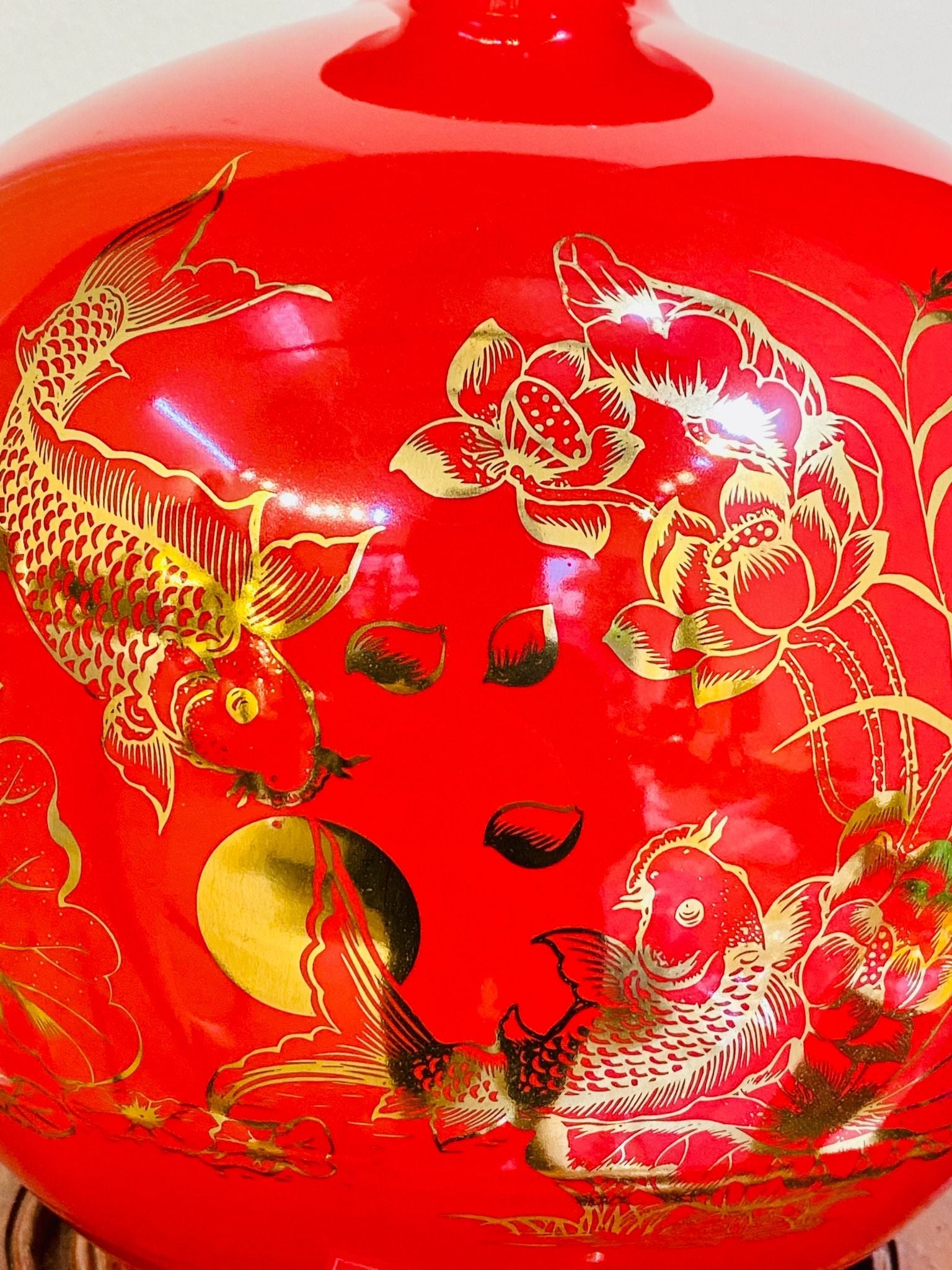  Bình phong thủy chiêu tài,hút lộc Bát Tràng cao cấp 27cm -Gốm Bát Tràng Siêu Thị Bảo Khánh 