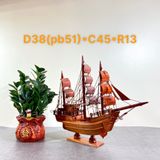  Thuyền buồm gỗ gõ do Nghệ Nhân làng nghề chế tác 