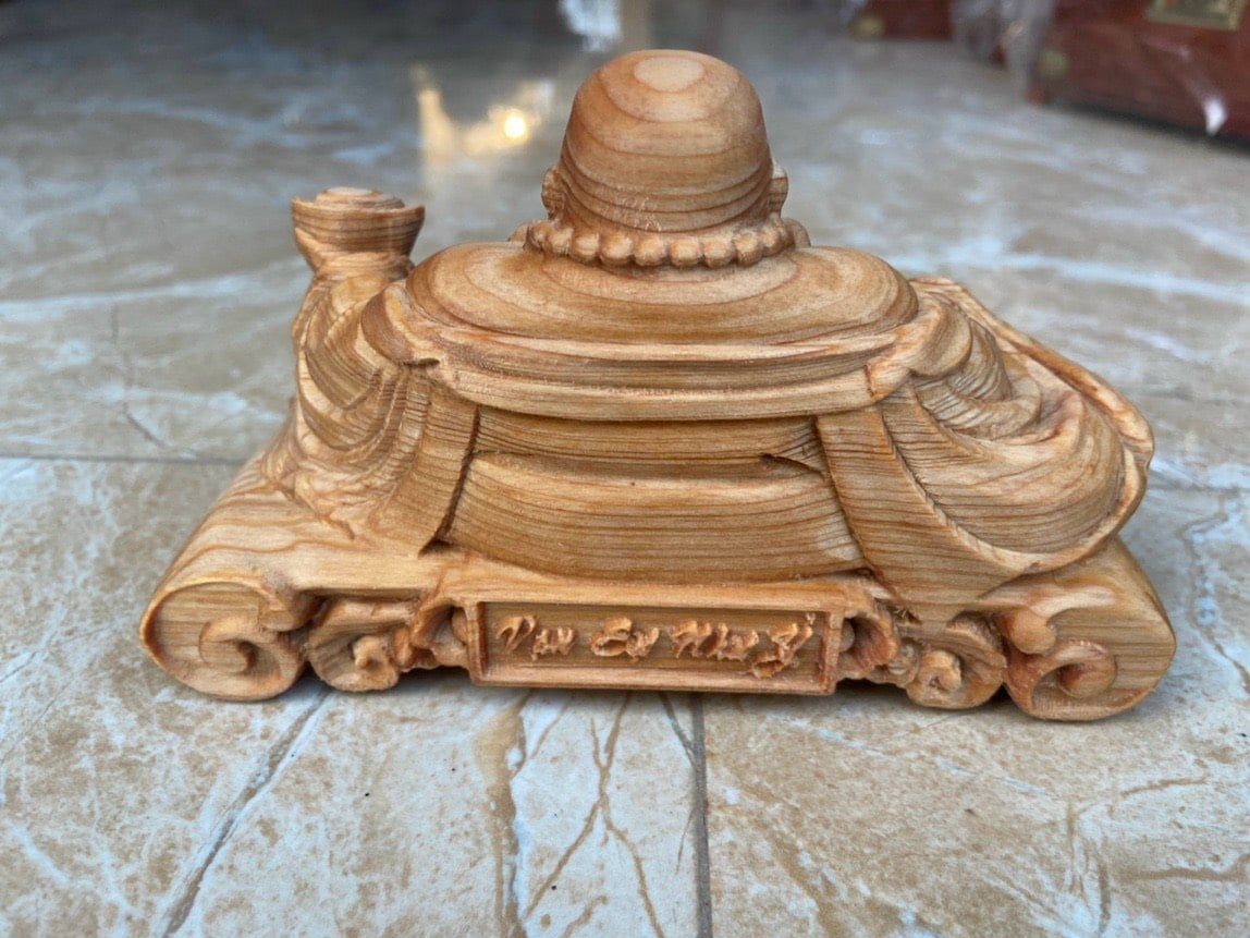  Tượng Di lặc để xe hơi, để bàn làm việc gỗ ngọc am thơm nức 