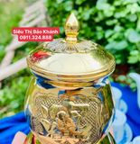  hũ đựng muối gạo bằng hợp kim đồng cao cấp 