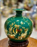  Bình Hút Lộc Phong Thủy màu xanh 