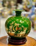  Bình Hút Lộc Phong Thủy màu xanh lá cây 