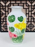  LỌ HOA BÁT TRÀNG VẼ CÁ CHÉP 