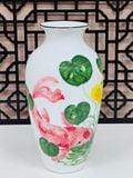  LỌ HOA BÁT TRÀNG VẼ CÁ CHÉP 