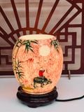  ĐÈN SỨ BOM XÔNG TINH DẦU HOẠ TIẾT 