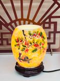  ĐÈN SỨ BOM XÔNG TINH DẦU HOẠ TIẾT 