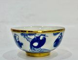  Bát bọc đồng vàng phi 11,5cm 