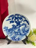  ĐĨA MEN TRÀM VẼ HOẠ TIẾT PHI 20CM 