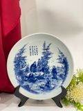  ĐĨA MEN TRÀM VẼ HOẠ TIẾT PHI 20CM 