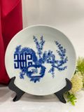  ĐĨA MEN TRÀM VẼ HOẠ TIẾT PHI 18CM 