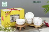  Bộ bát ăn Bát Tràng gồm 10 chiếc 