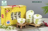  Bộ bát ăn Bát Tràng gồm 10 chiếc 