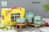  Bộ bát ăn Bát Tràng gồm 10 chiếc 