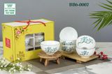  Bộ bát ăn Bát Tràng gồm 10 chiếc 