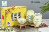  Bộ bát ăn Bát Tràng gồm 10 chiếc 