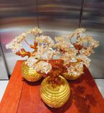  Cây tài lộc thạch anh vàng chữ phúc 