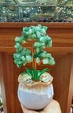  CÂY TÀI LỘC THẠCH ANH, MÃ NÃO 22x9CM 