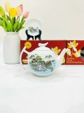  BỘ ẤM CHÉN BÁT TRÀNG SƠN THUỶ CAO CẤP (Dung tích 650ml) 